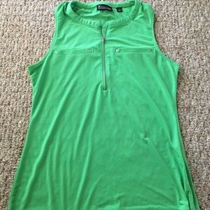 New York & Company Green Tank Top